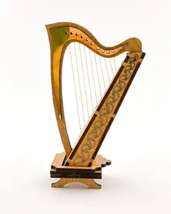 ساز چنگ مینیاتوری