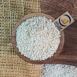 کنجد سفید بدون پوست مخصوص قنادی (25 کیلوگرمی)