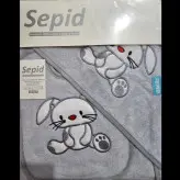 سرویس حوله نوزاد 4 تکه سایز 70 در 70 (رنگبندی متنوع)