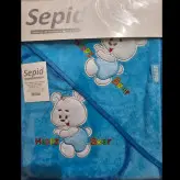 سرویس حوله نوزاد 4 تکه سایز 70 در 70 (رنگبندی متنوع)