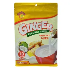خرید پودر نوشیدنی فوری نارگیل و زنجبیل Ginger | اروند کنز