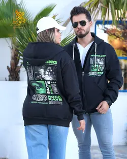 هودی ست دونفره طرح آیگین - دالوک