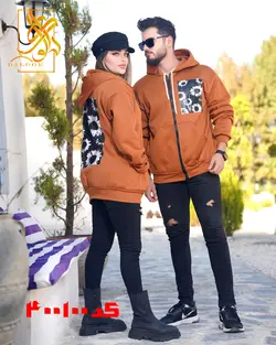 هودی ست دونفره طرح آیگین - دالوک