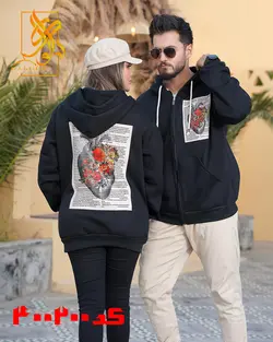 هودی ست دونفره طرح آیگین - دالوک