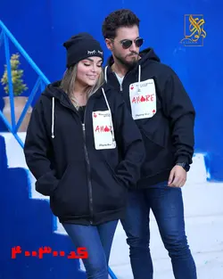 هودی ست دونفره طرح آیگین - دالوک