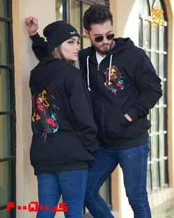 هودی ست دونفره طرح آیگین - دالوک