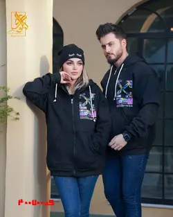 هودی ست دونفره طرح آیگین - دالوک