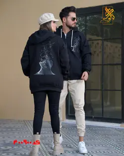 هودی ست دونفره طرح آیگین - دالوک