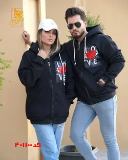 هودی ست دونفره طرح آیگین - دالوک