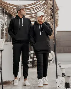 هودی و شلوار ست زنانه و مردانه با هم - دالوک