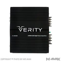 آمپلی فایر 2 کانال وریتی (Verity) مدل V-A 6202