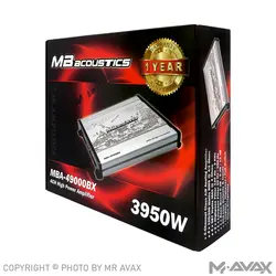 آمپلی فایر 4 کانال ام بی آکوستیک (MB Acoustics) مدل MBA-49000BX