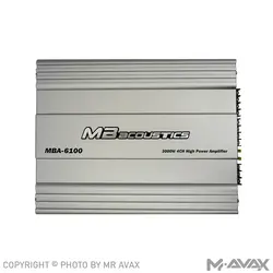 آمپلی فایر 4 کانال ام بی آکوستیک (MB Acoustics) مدل MBA-6100