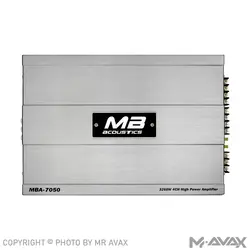 آمپلی فایر 4 کانال ام بی آکوستیک (MB Acoustics) مدل MBA-7050