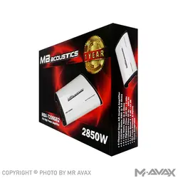 آمپلی فایر 4 کانال ام بی آکوستیک (MB Acoustics) مدل MBA-7200GB2