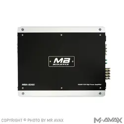 آمپلی فایر 4 کانال ام بی آکوستیک (MB Acoustics) مدل MBA-8365