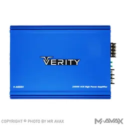 آمپلی فایر 4 کانال وریتی (Verity) مدل V-A 6504