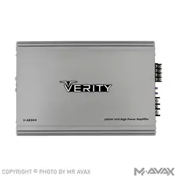 آمپلی فایر 4 کانال وریتی (Verity) مدل V-A 8304