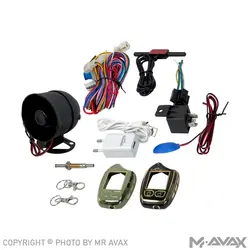 دزدگیر تصویری چیتا (Cheetah) مدل F5 جفت ریموت باتری خور