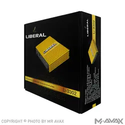 آمپلی فایر 2 کانال لیبرال (Liberal) مدل Li-3302 - مستر آواکس