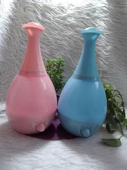 بخورسرد کوزه 3لیتری بخور سرد3 لیتر مدل کوزه ای بخور سرد مدل ابشار چراغ خواب دار  بخور سرد التراسونیک و رطوبت ساز