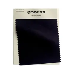 پارچه تریکو بیسکوییتی کردباف نوریس | سرمه ای مالانژ