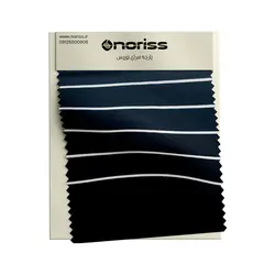 پارچه تریکو دورس خارخورده رینگر گردباف | مشکی راه راه