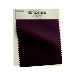 پارچه تریکو یکرو ساده 1.28 سوپر گردباف نوریس | بادمجانی