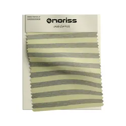 پارچه تریکو جودون 1/30 لاکرا کردباف نوریس | لیمویی راه راه پهن