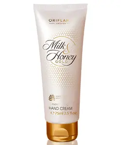 کرم دست مرطوب کننده و نرم کننده تیوبی شیروعسل طلایی اوریفلیم