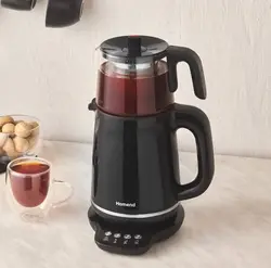 چاییساز برقی هومند مدل Royaltea مشکی