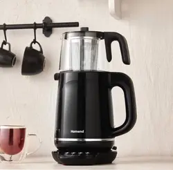 چاییساز برقی هومند مدل Royaltea مشکی