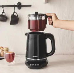 چاییساز برقی هومند مدل Royaltea مشکی
