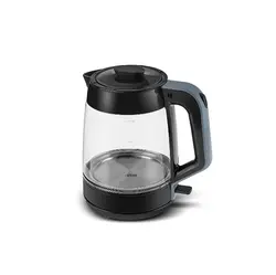 چاییساز برقی کاراجا مدل Glass Tea XL دسته آبی