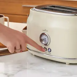 تستر نان کاراجا درجه دار مدل Retro کرم