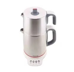 چاییساز برقی هومند مدل Royaltea استیل سفید