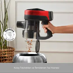 جارو شارژی عصایی کاراجا مدل  Vantuz power force max قرمز