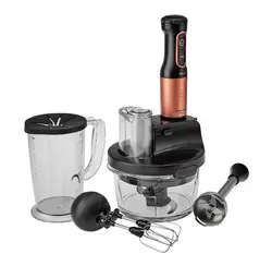 ربات غذاساز 4 کاره کاراجا مدل Prosteel mastermaid مشکی مسی