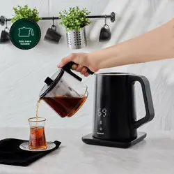 چاییساز سخنگو هومند مدل Cool Touch مشکی