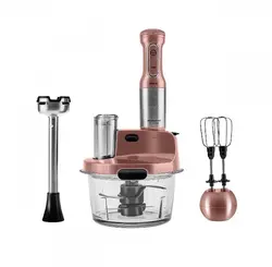 ربات غذاساز 4 کاره کاراجا مدل Prosteel mastermaid رزگلد