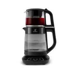 چاییساز برقی کاراجا مدل Çaysever Konuşan cam دسته مشکی