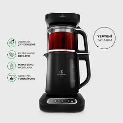 چاییساز برقی کاراجا مدل رباتیک Çaysever Robotea Pro کروم