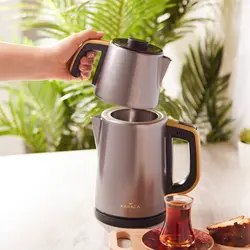 چاییساز برقی کاراجا مدل Retro خاکستری