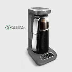 چاییساز برقی کاراجا مدل رباتیک Çaysever Robotea Pro استند خاکستری