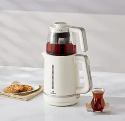 چاییساز برقی کاراجا مدل Maxi Tea کرم