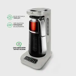 چاییساز برقی کاراجا مدل رباتیک Çaysever Robotea Pro استند کرم