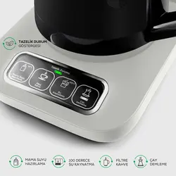 چاییساز برقی کاراجا مدل رباتیک Çaysever Robotea Pro استند کرم