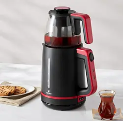 چاییساز برقی کاراجا مدل Maxi Tea قرمز