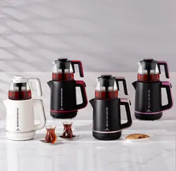 چاییساز برقی کاراجا مدل Maxi Tea قرمز