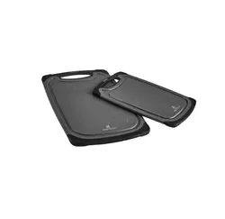 ست تخته گوشت 2 عددی کاراجا مدل Daily granit خاکستری